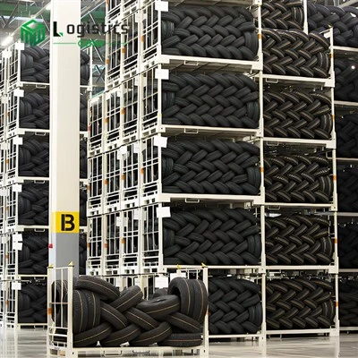 Racks para pneus de armazém