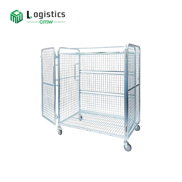 warehouse cage trolley